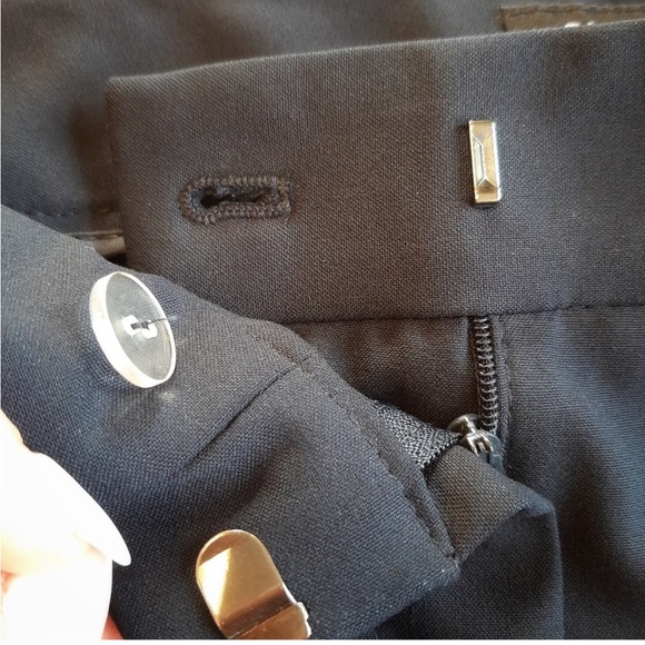 Jones New York Navy straight leg trouser - Picture 3 of 5